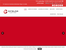 Tablet Screenshot of giraldacenter.es