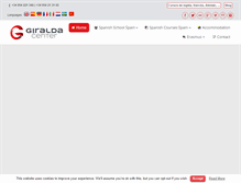 Tablet Screenshot of giraldacenter.com